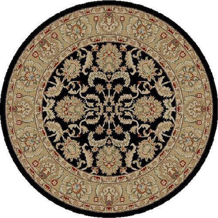 Concord Global Trading 2 ft. 7 in. x 4 ft. 1 in. Ankara Oushak - Black 61733